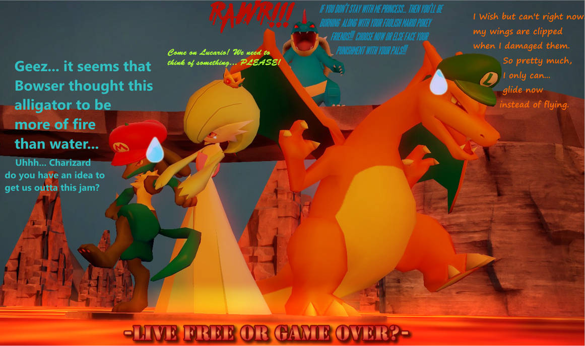 Live Free Or Game Over By Icelucario20xx On Deviantart