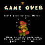 Super Mario Island - Game Over Screen BETA