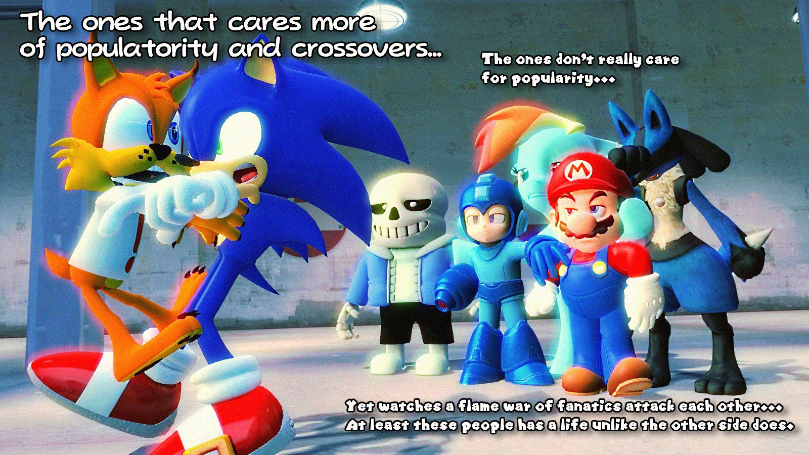 Popularity and Crossovers in a Nutshell by IceLucario20xx on DeviantArt