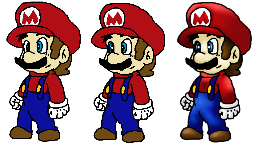 MsPaint to Smooth and Shading by IceLucario20xx on DeviantArt MsPaint to Smooth and Shading by IceLucario20xx on DeviantArt