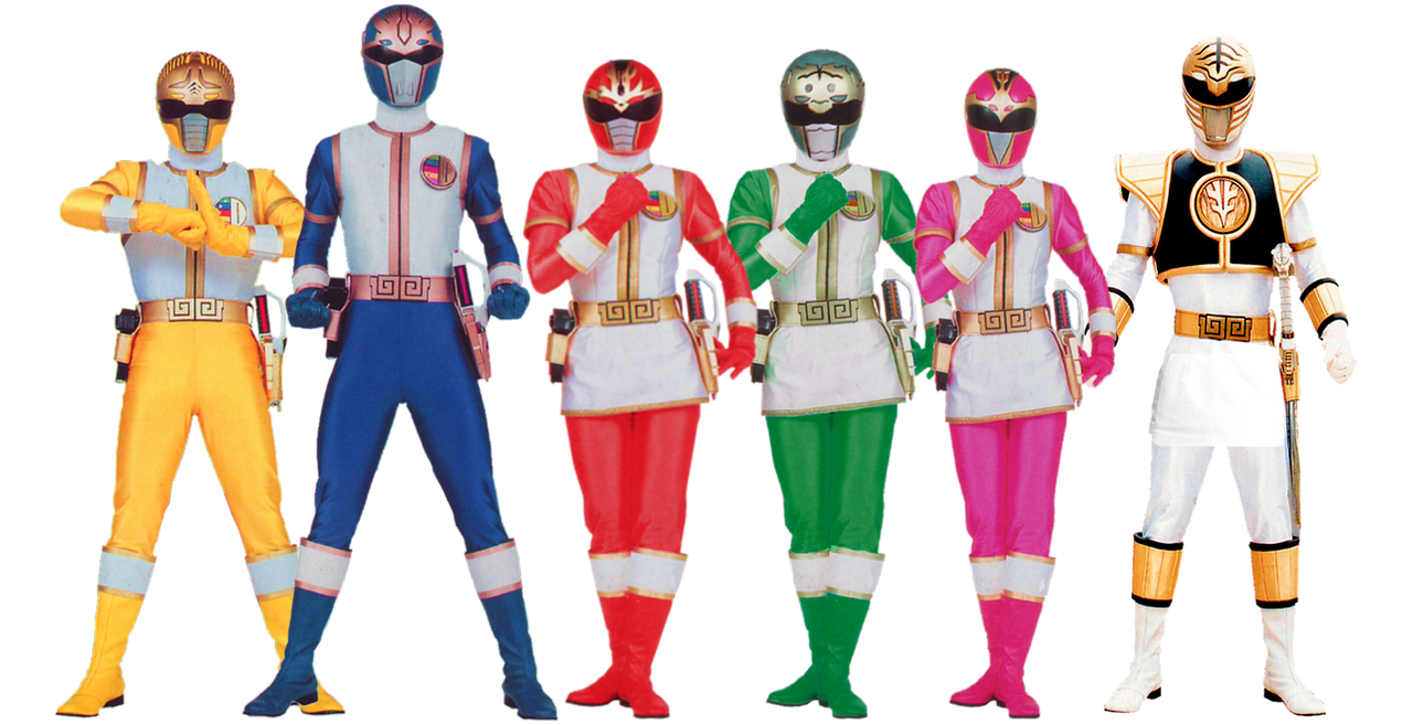 POWER RANGERS Squadron (Current Team) by SONICCHARGE234 on DeviantArt