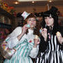 Gothic Lolita - Sweet in twin outfits