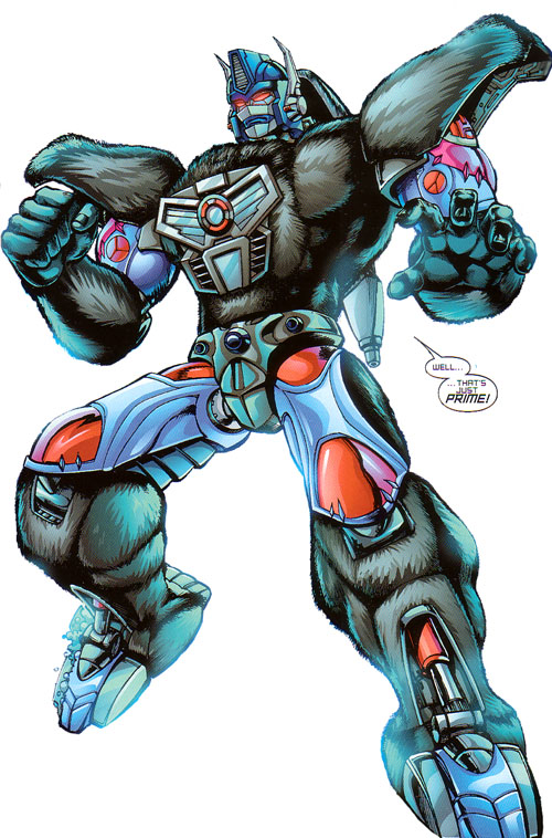 Optimus Primal, my Maximal mentor and father