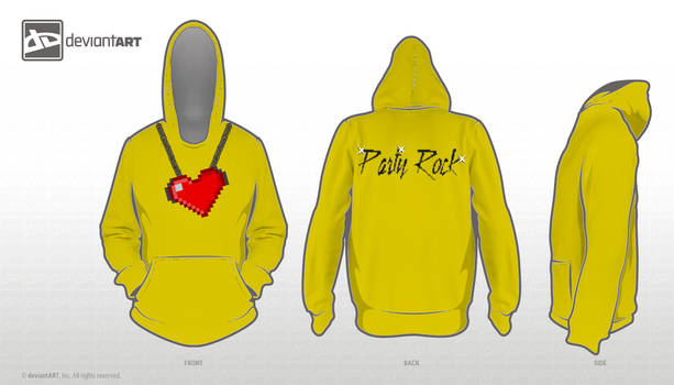 Party Rock Heart Hoodie