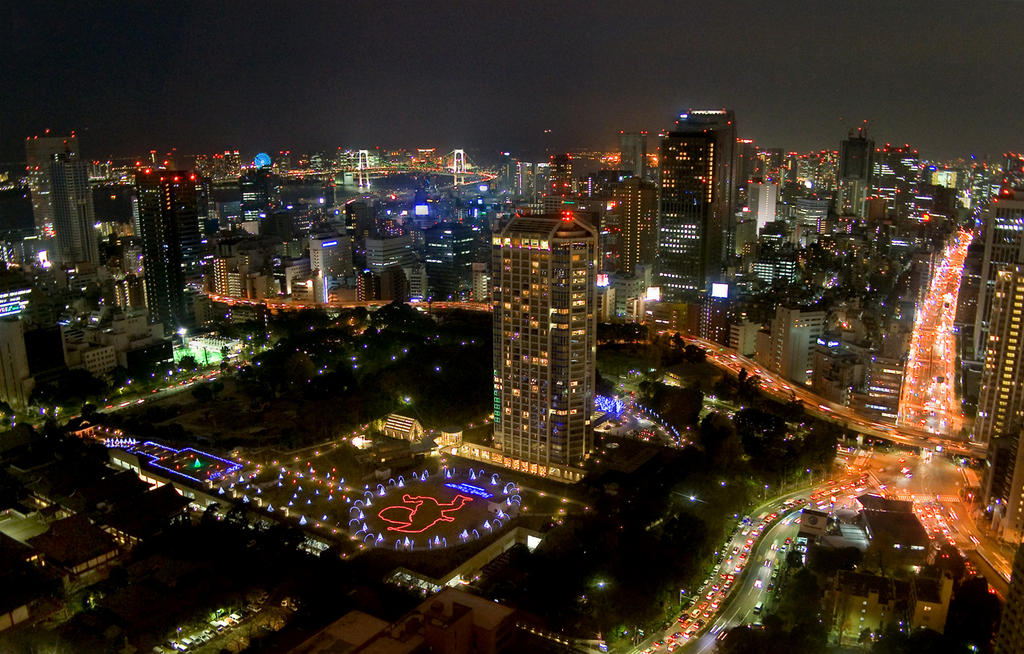 Tokyo - at Night by kucingitem on DeviantArt