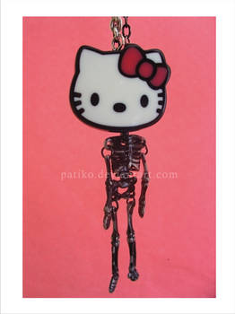 skeletal kitty