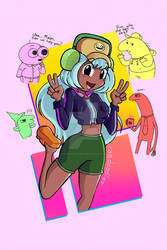 Dolly Dimpley from Smiling Friends