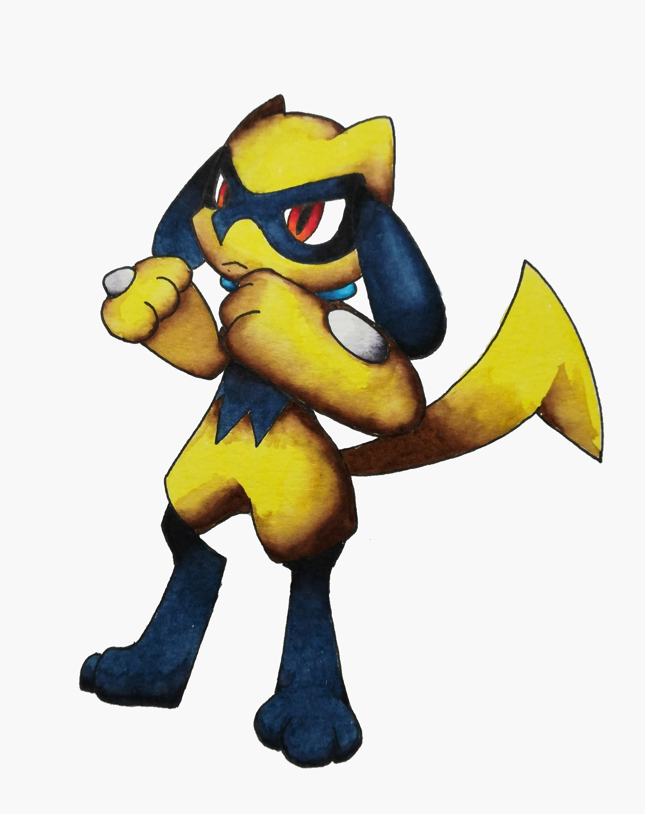 Shiny Riolu by Nyrallia on DeviantArt