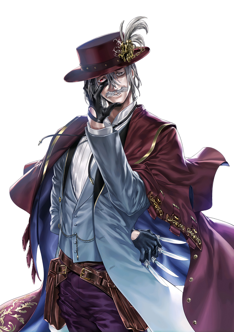 Jack the Ripper Record of Ragnarok render by tukangedittoku on DeviantArt