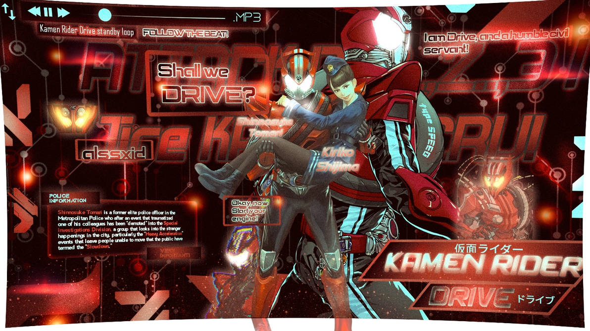 Kamen rider drive wallpaper by tukangedittoku on DeviantArt