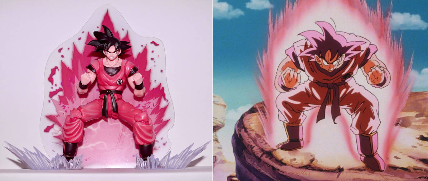 figurine goku blue kaioken