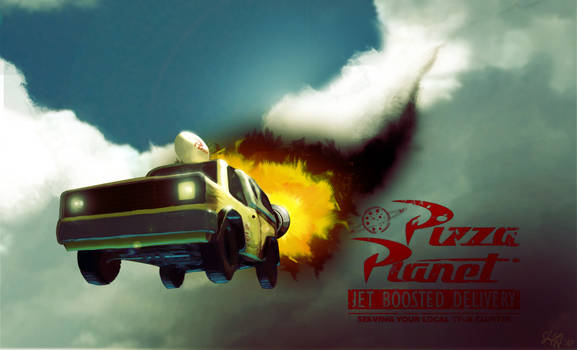 Pizza Planet Jet Delivery