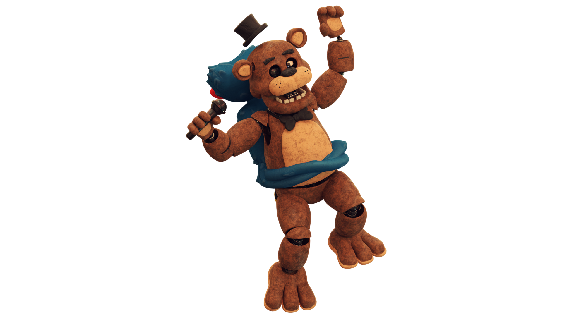 Fnaf 1 Freddy Fazbear Blender Render by JackobMemiarz on DeviantArt