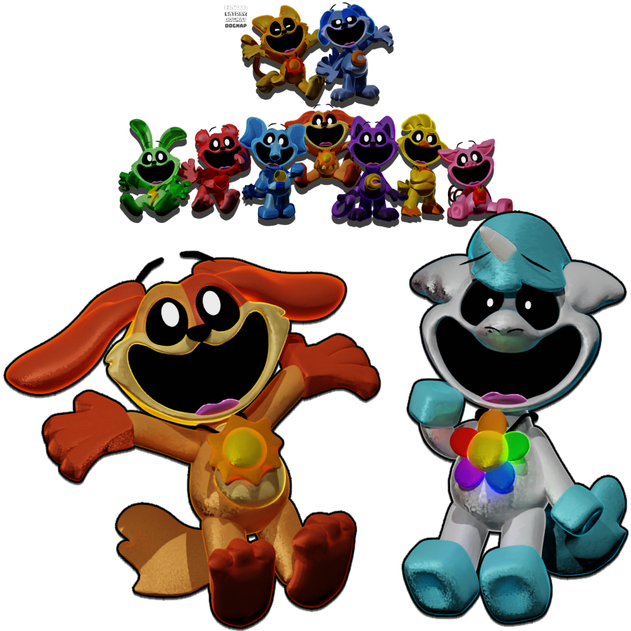 Smiling Critters Renders The Smiling Critters: Model Release (Blender 3.6) by JohnBear23 on ...