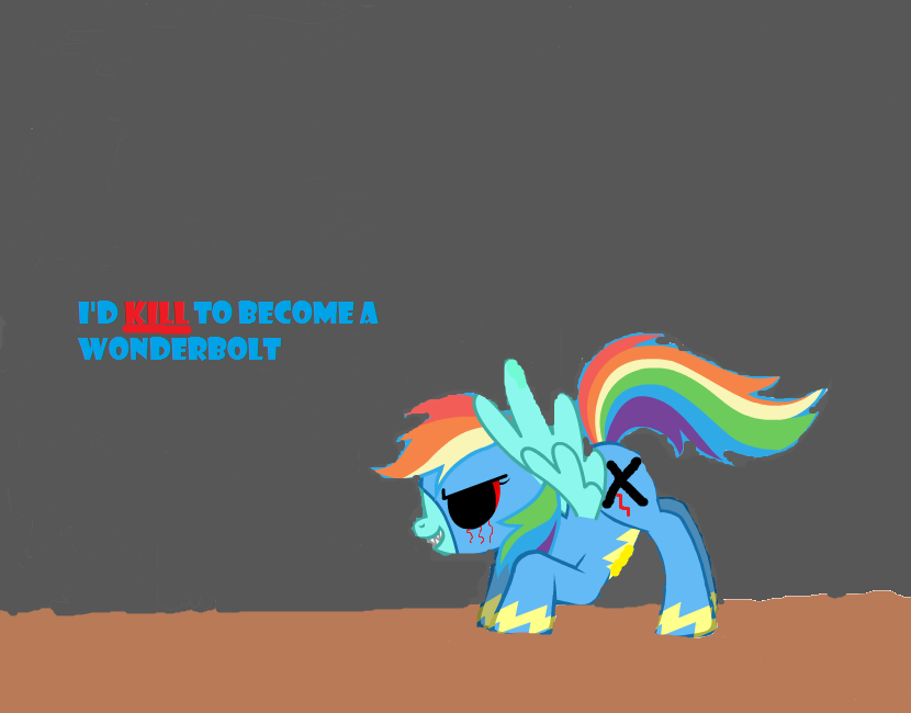 my little amnesia rainbow dash