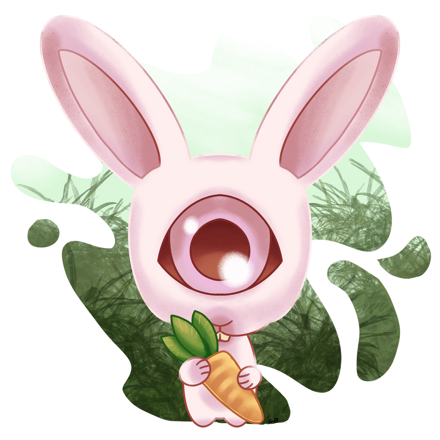 Cyclops Bunny by GrimmBloom on DeviantArt