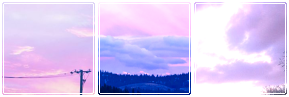 F2U|Pastel Skies Square Divider