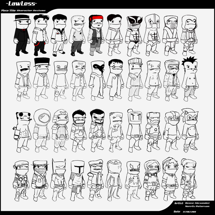 Xander Character Concepts by DeathAKAGrim on DeviantArt