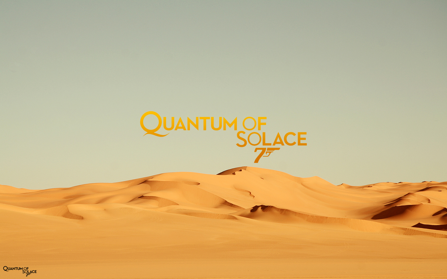 Quantum of Solace Sand Dune