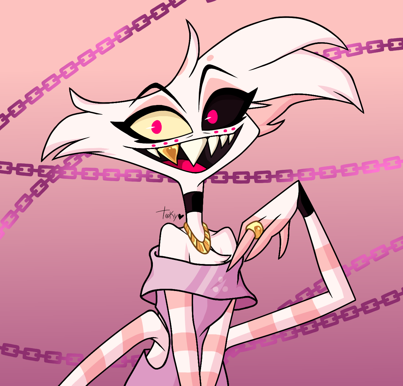 Angel Dust (Fan art) HAZBIN HOTEL 3 by TOKY502 on DeviantArt