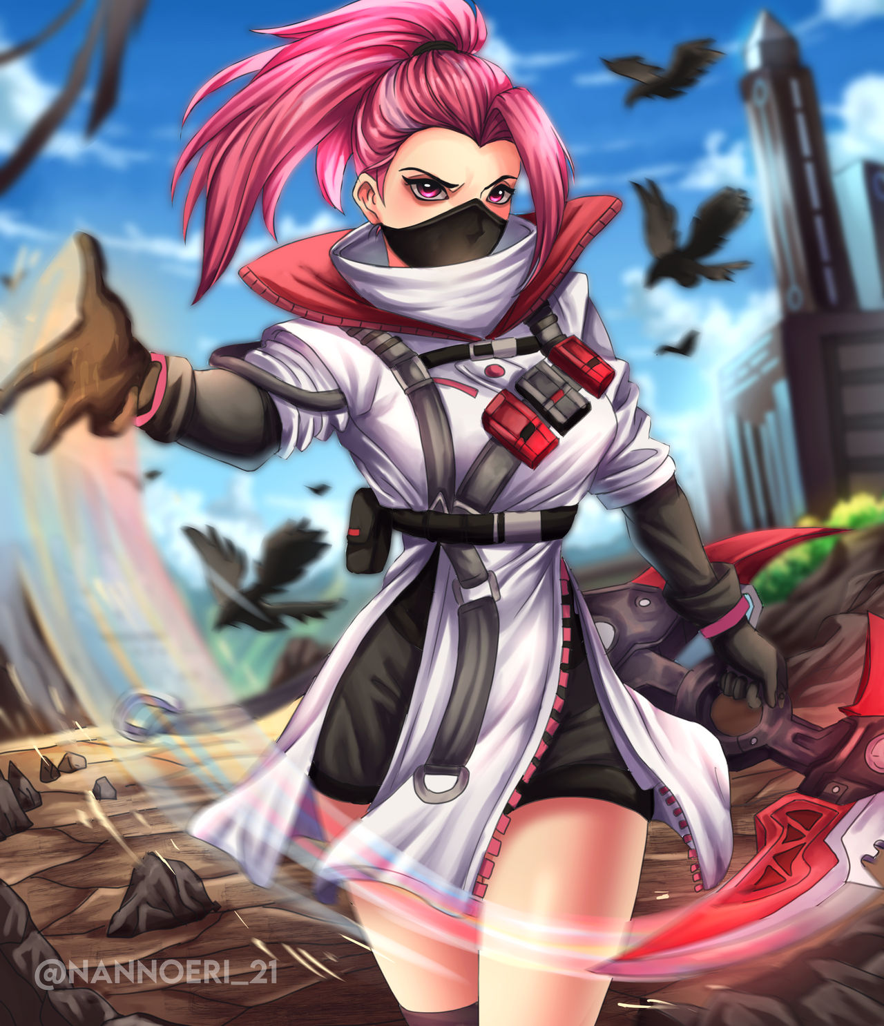 Hanabi Field OP Fanart by Nannoeri on DeviantArt