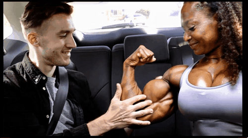 Nerdy White Guy Loves His Black Muscle Queen by dreamspinner2 on DeviantArt