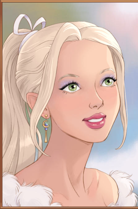 Princess Portrait Elsa by MasterOf4Elements on DeviantArt