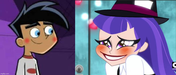 Zatanna has a crush on Danny Fenton