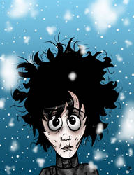 Edward Scissorhands Cartoon