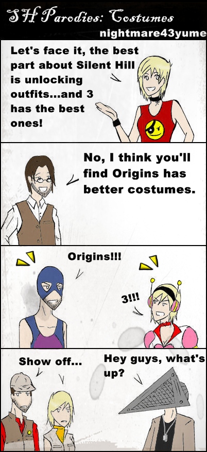 Costumes by nightmare43yume