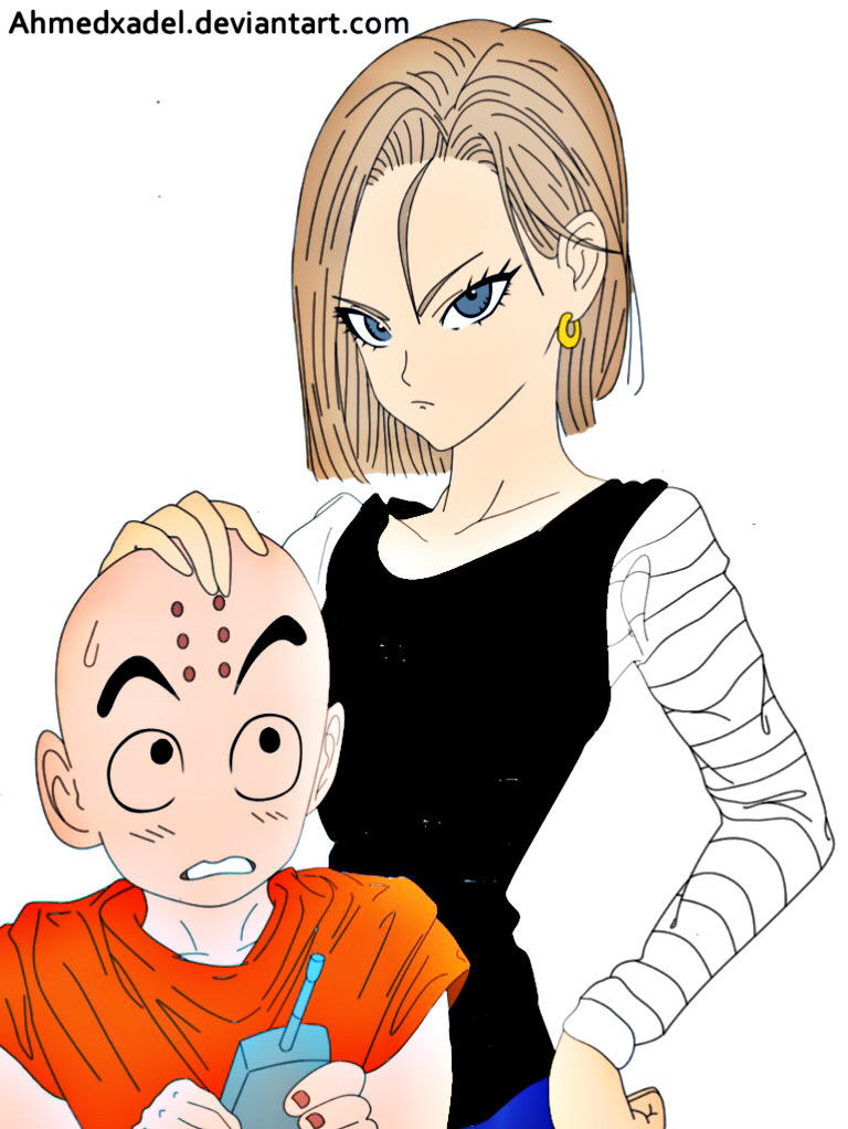 Android Krillin Android 18 and Krillin by AutumnLover100 on DeviantArt