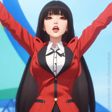 Yumeko Jabami - Kakegurui by Berg-anime on DeviantArt