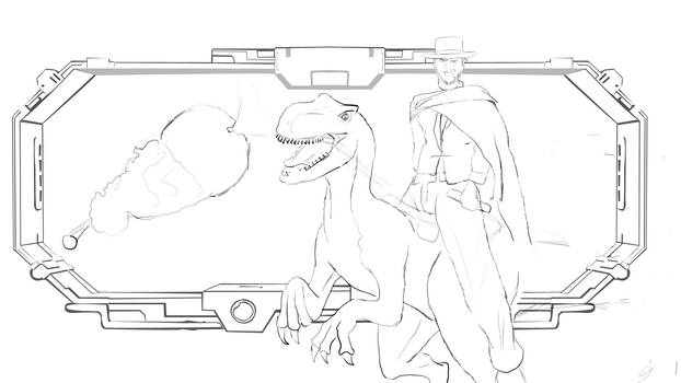 Eastwood space raptor wip