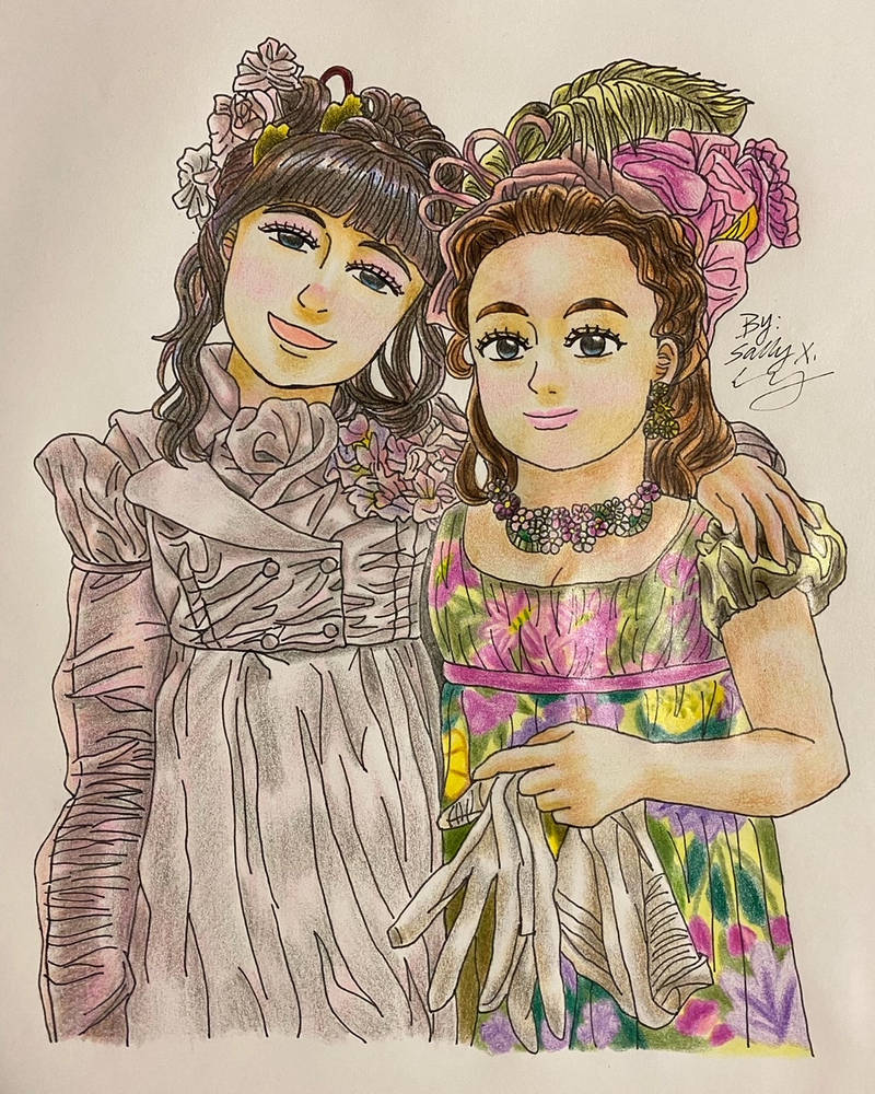 Eloise and Penelope by sallyxwang on DeviantArt