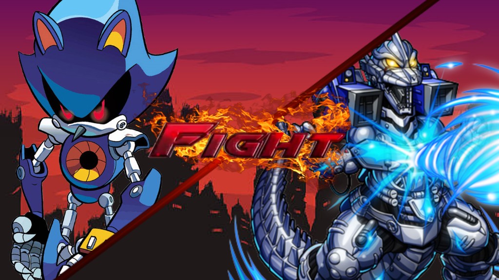 Mecha Sonic vs Metal Sonic