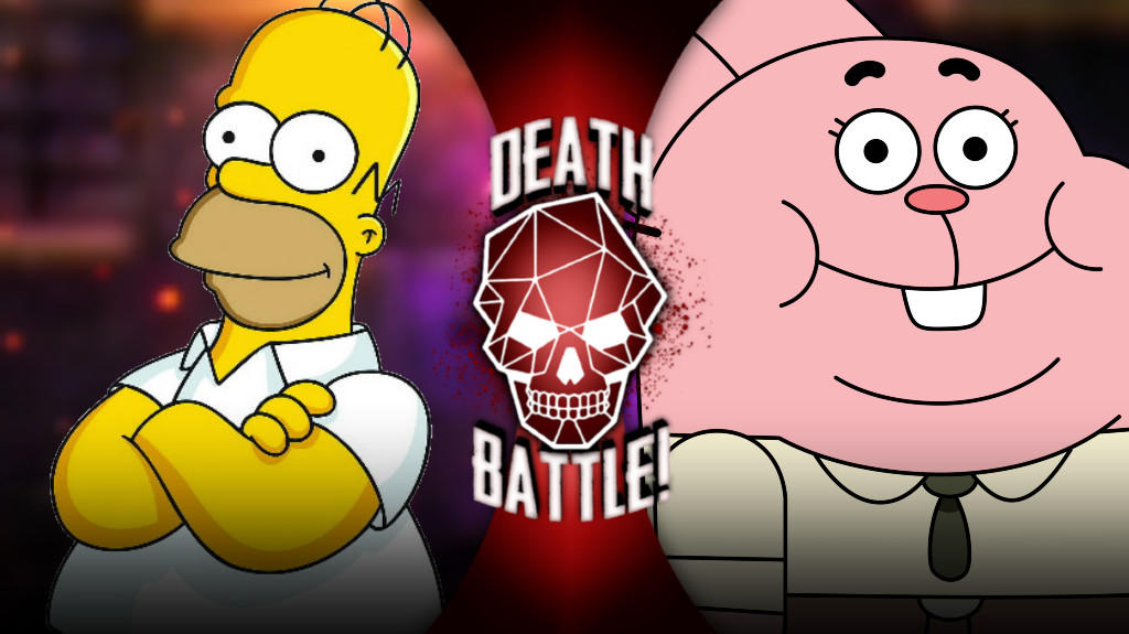 Homer Simpson Rival Homer Simpson Vs Richar Watterson by frikimarveldc on DeviantArt