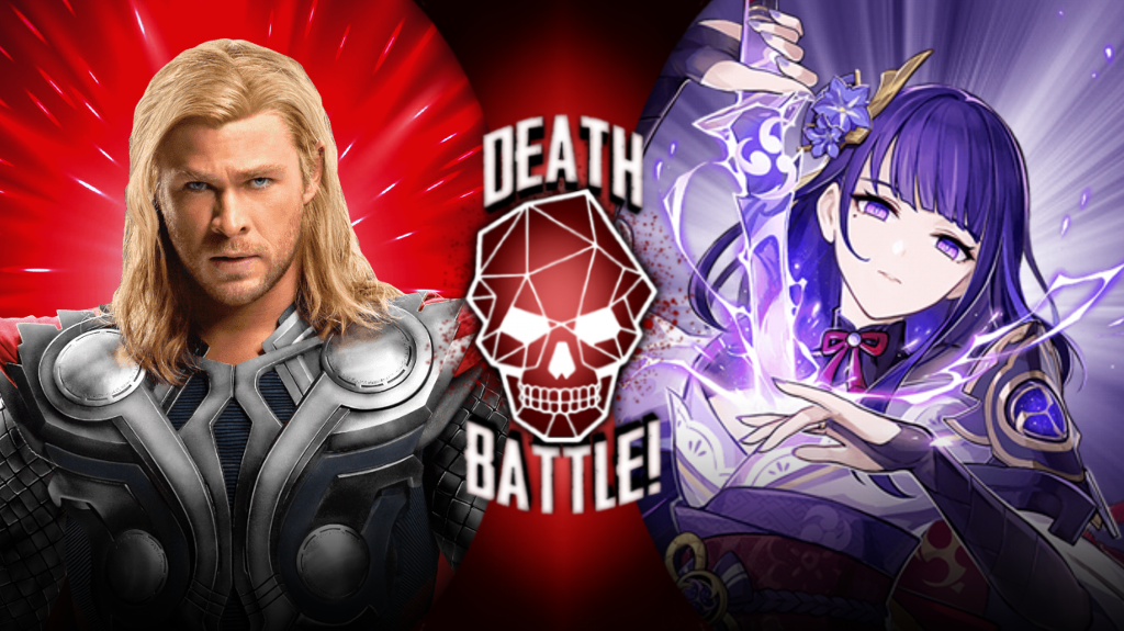 Thor Raiden Thor(MCU) vs Raiden Ei by frikimarveldc on DeviantArt