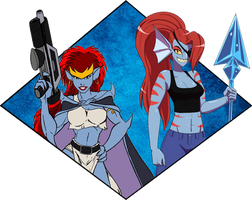 Demona Vs Undyne