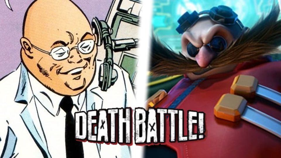 Egghead Batman Deviantart Dr Egghead Vs Dr Eggman by frikimarveldc on DeviantArt