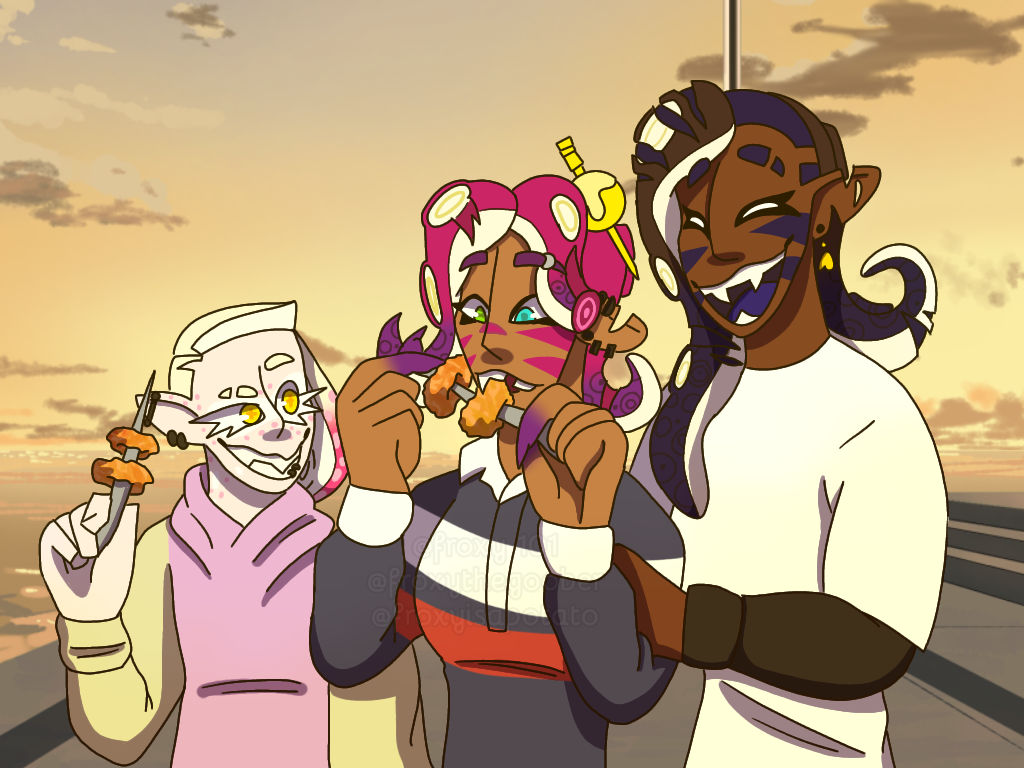 Pearlina week day 6: Day with 8/Elio by froxyisapotato on DeviantArt