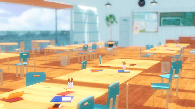 [MMD Stage DL]Handicraft class[Huaan]