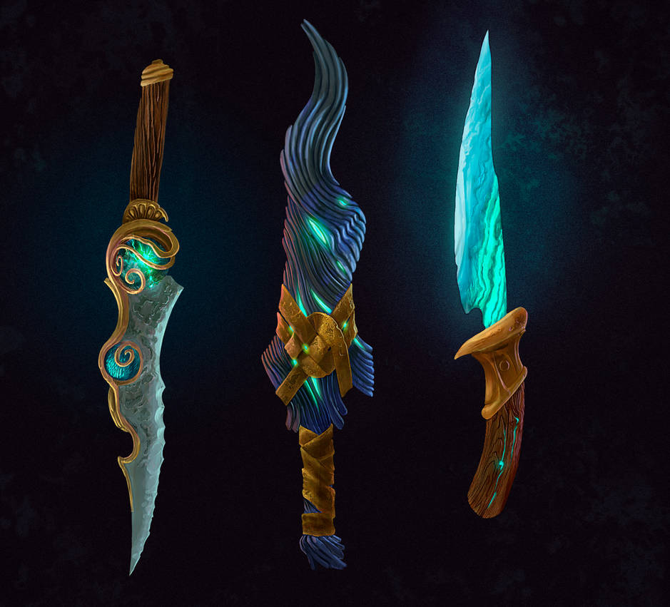 Dark Ritual Dagger Ritual Daggers by SatenkoDmitry on DeviantArt