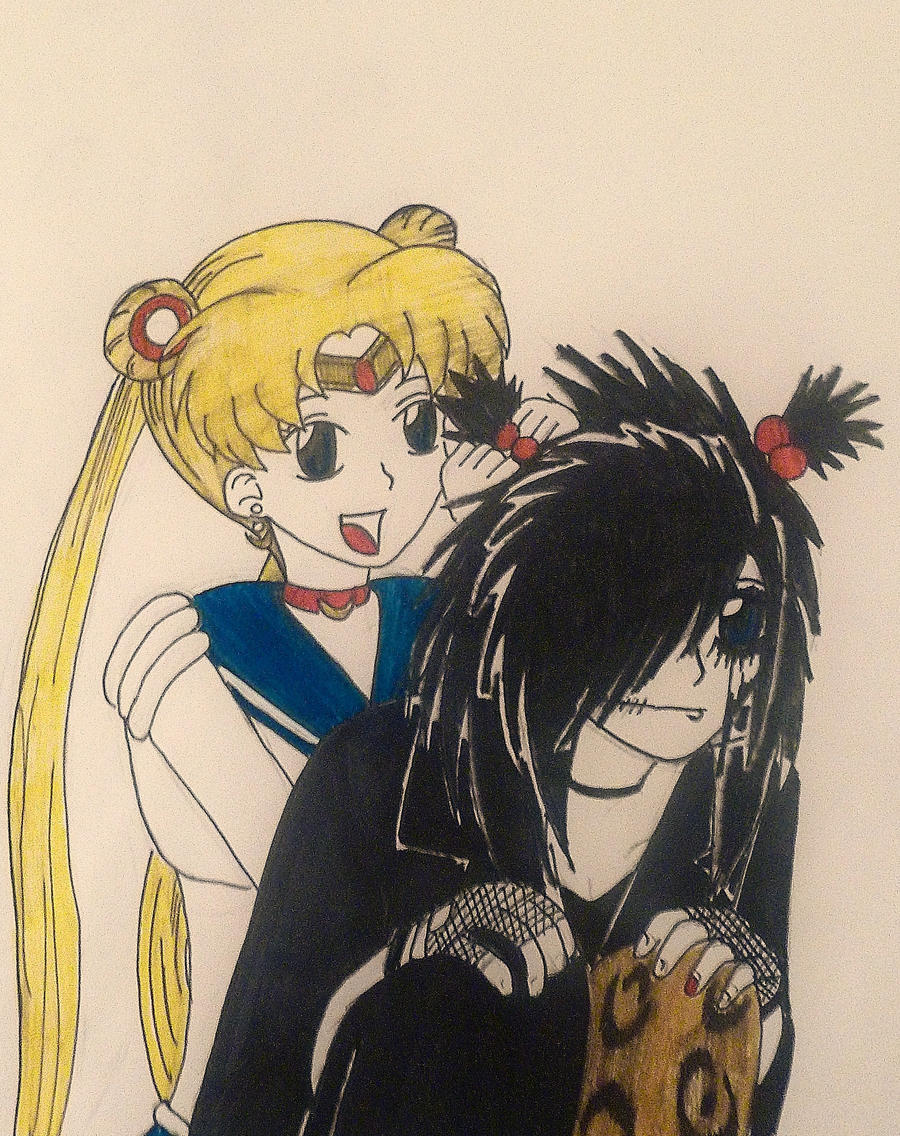 Andy Biersack and Sailor Moon