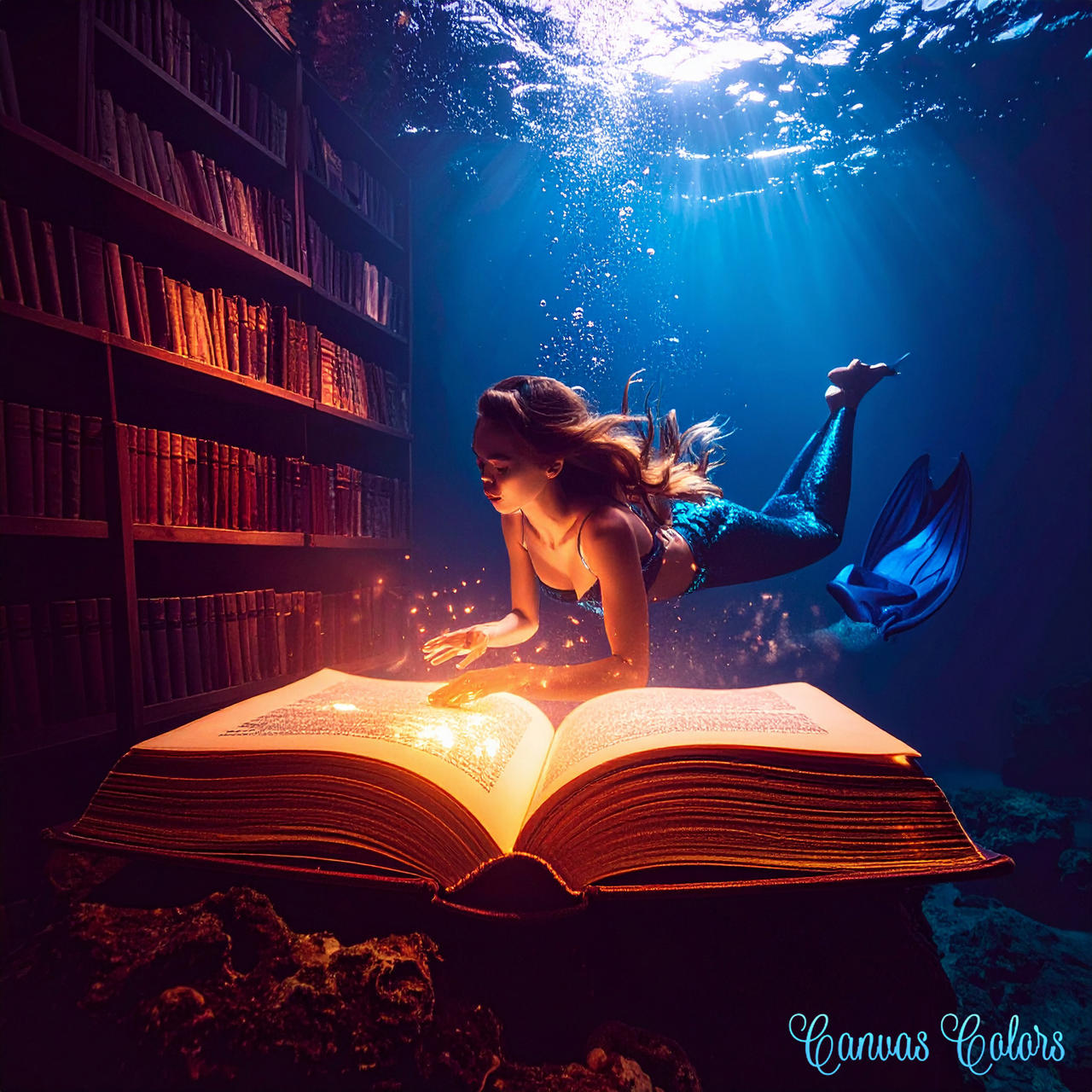 Mermaid Lib Mermaid Library by CanvasColorsCreatons on DeviantArt