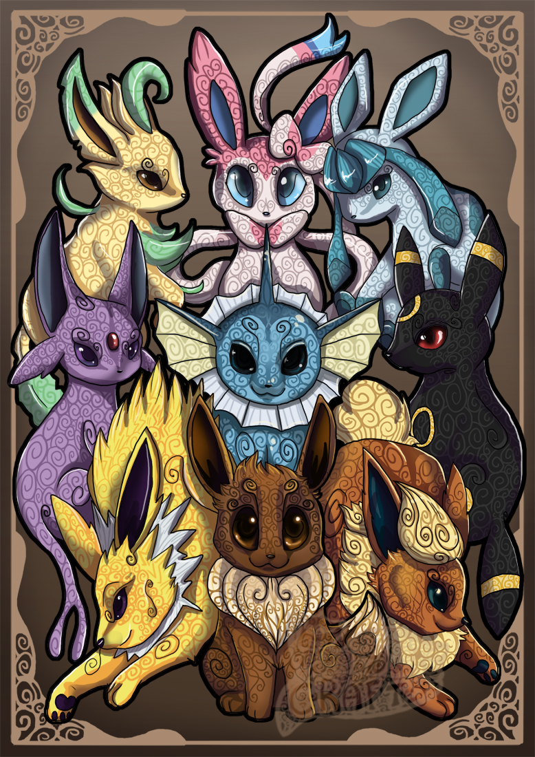 Eeveelution Print