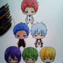 Generation of Miracles Chibi. (KurokoNoBasket)