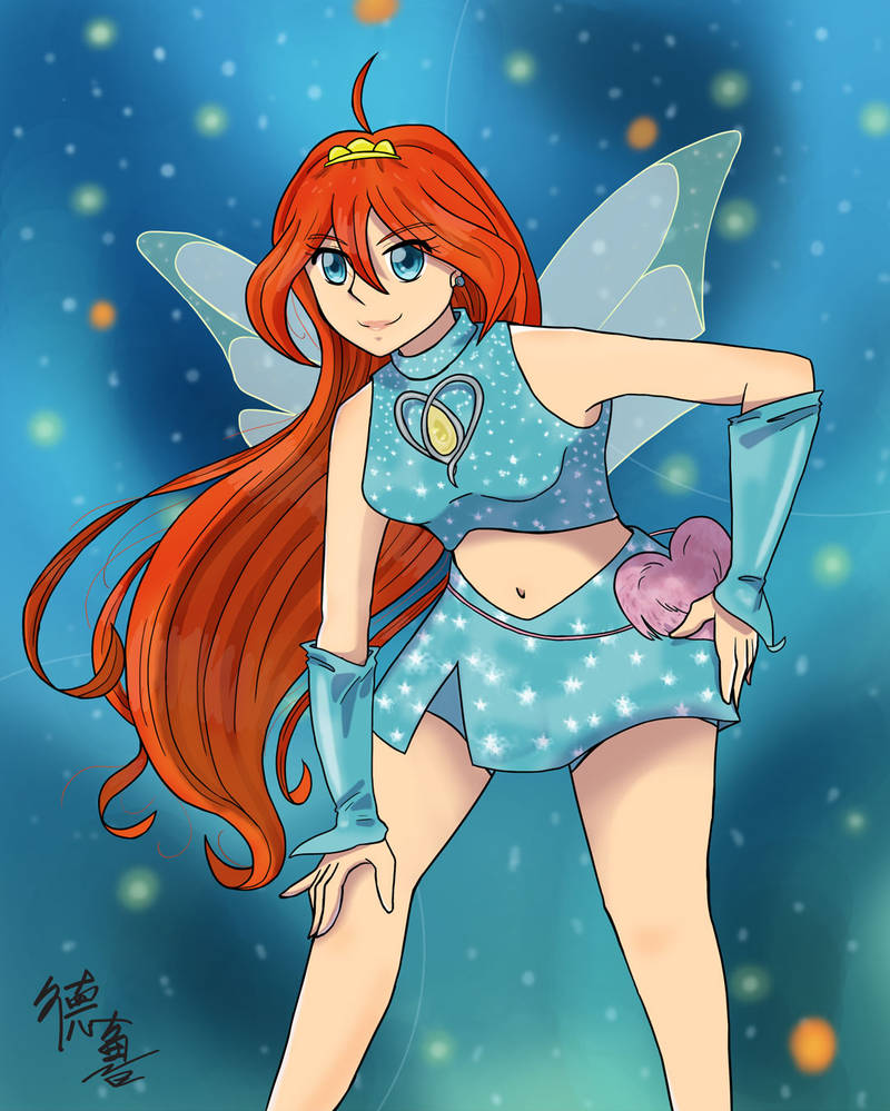 Bloom Using Magic Powers Bloom Magic Winx by drwwhtbr on DeviantArt