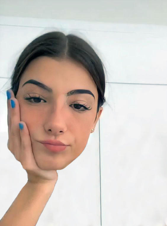 Charli d'amelio Head by Nai137 on DeviantArt