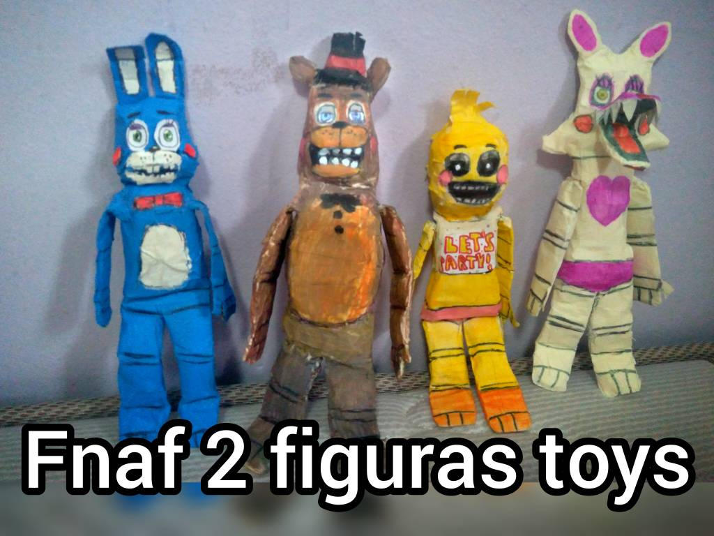 Fnaf 2 figuras toys animatronics. by vini30 on DeviantArt