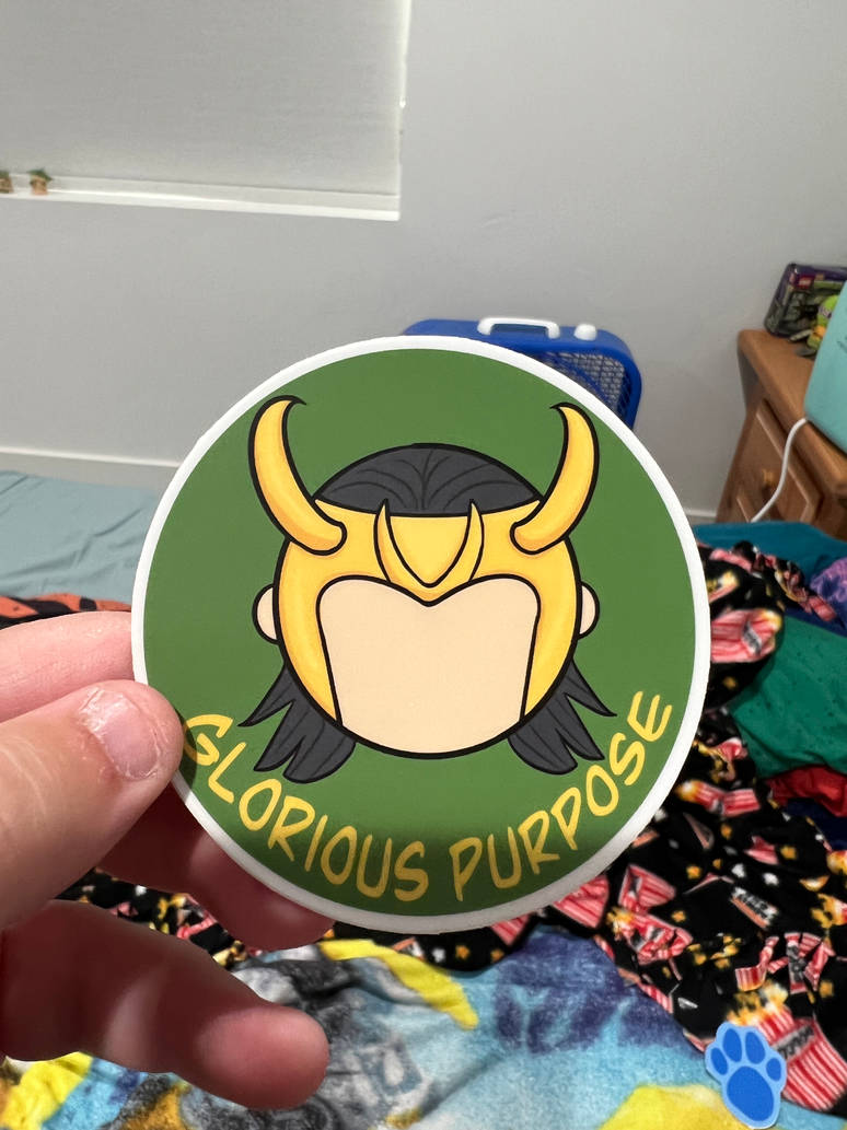 Loki sticker by Fandomcraziness1 on DeviantArt